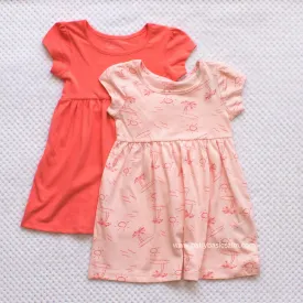 2 pack dresses 2-3yrs