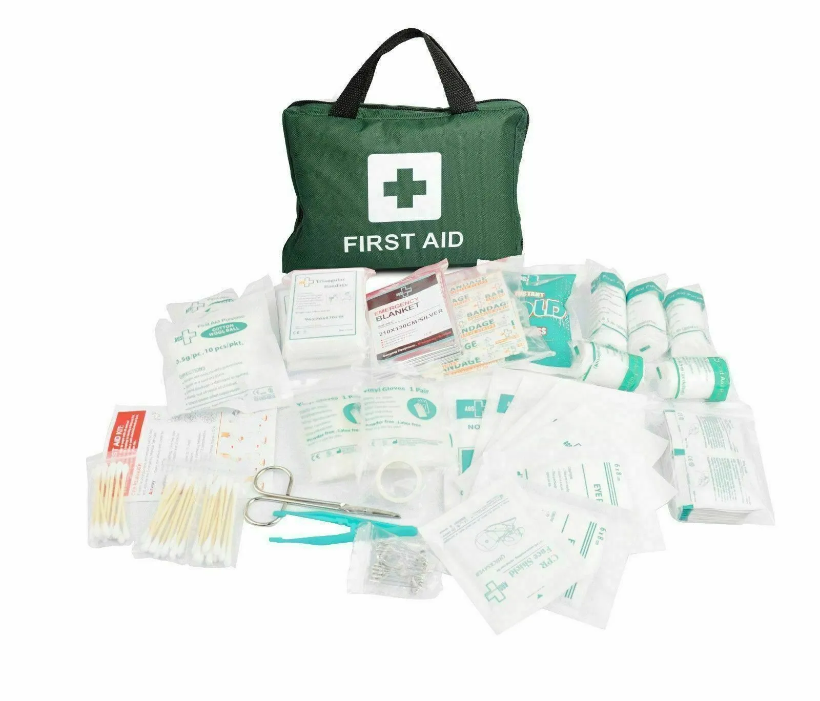 210 PCS | Emergency First Aid Kit | Medical Travel Set | Workplace | Family Safety AU