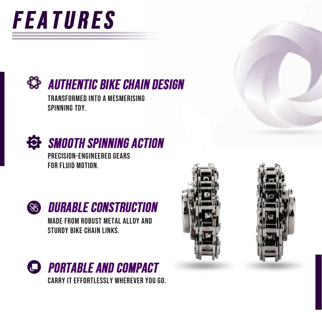 Bike Chain Gear Spinner by eterus