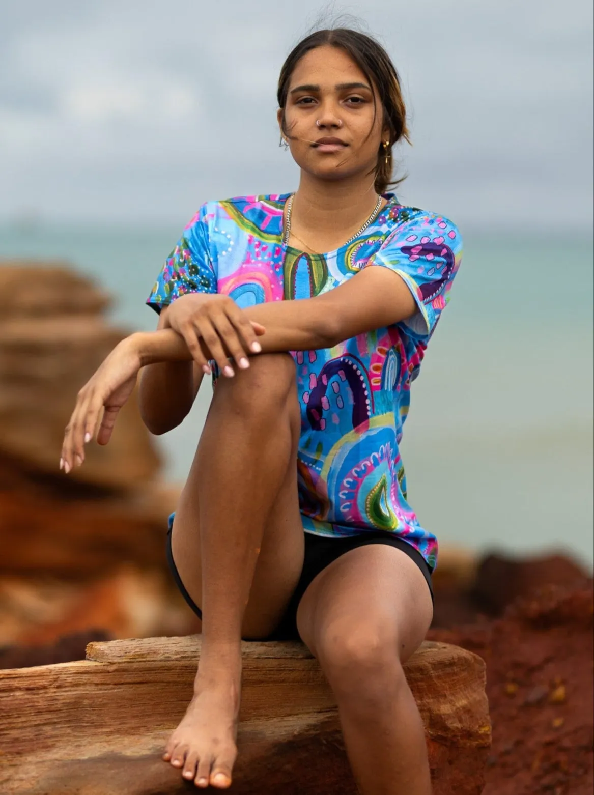 Coral Dreaming - Women's Fashion Top