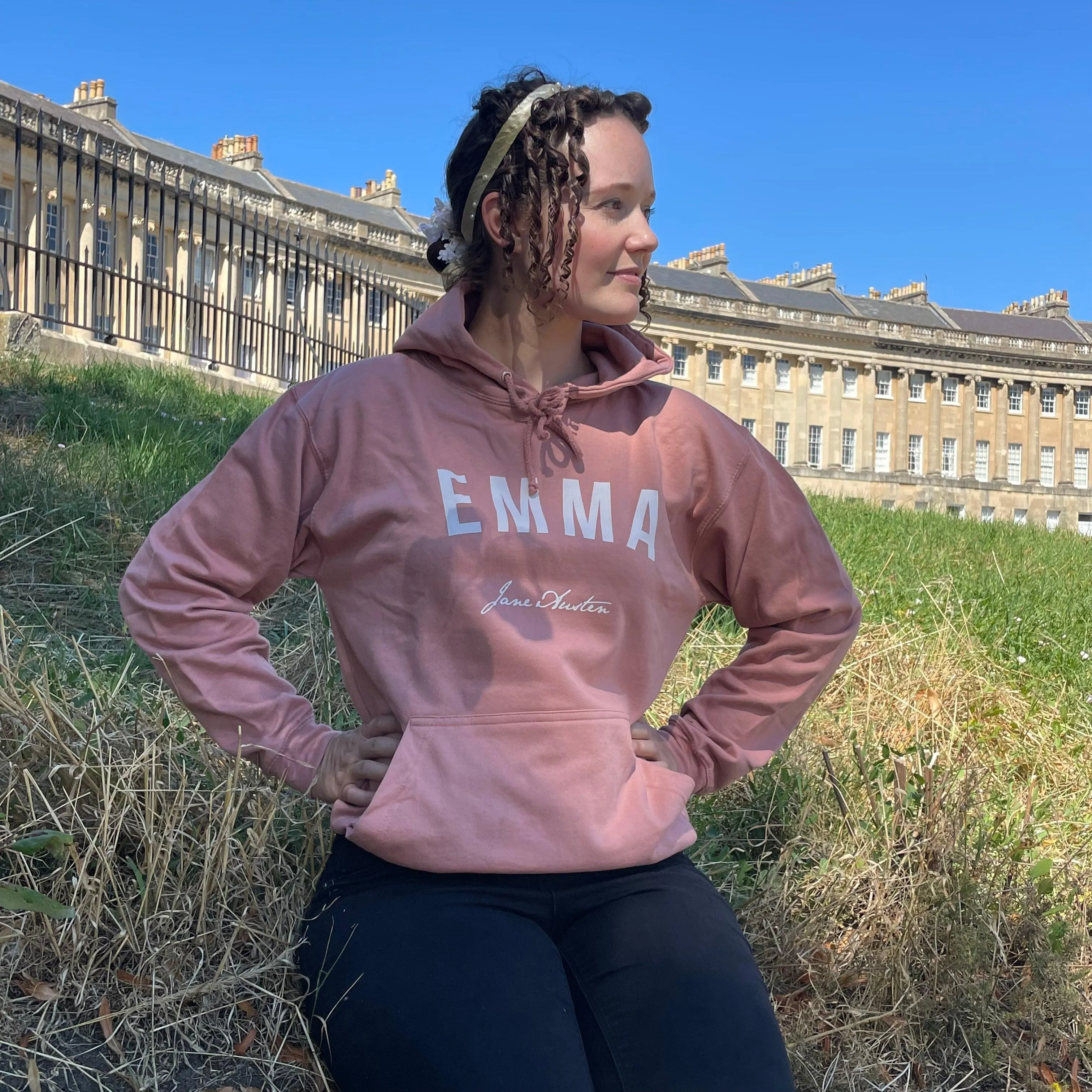 'Emma' Hoodie in Pink
