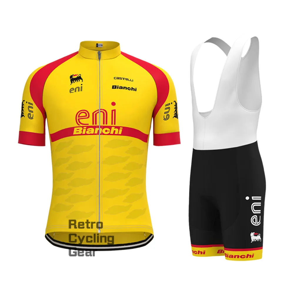 Eni Bianchi Long Sleeve Cycling Kits