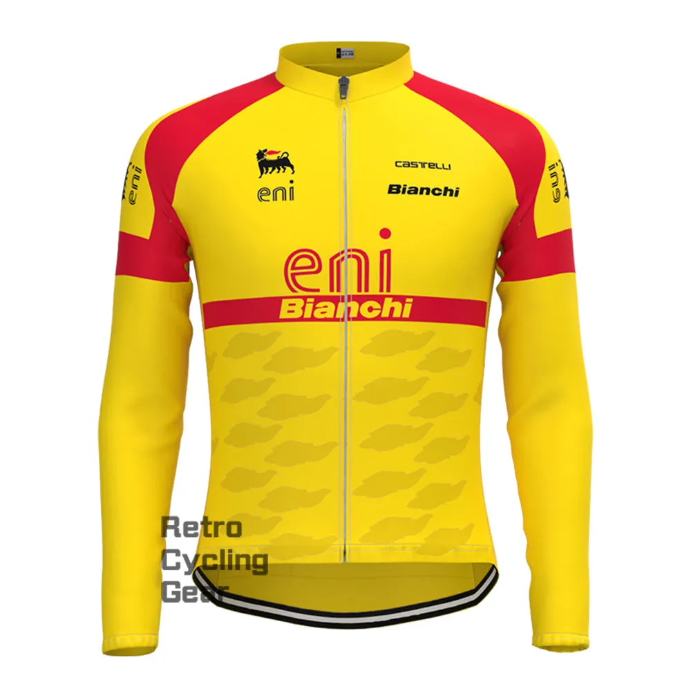 Eni Bianchi Long Sleeve Cycling Kits