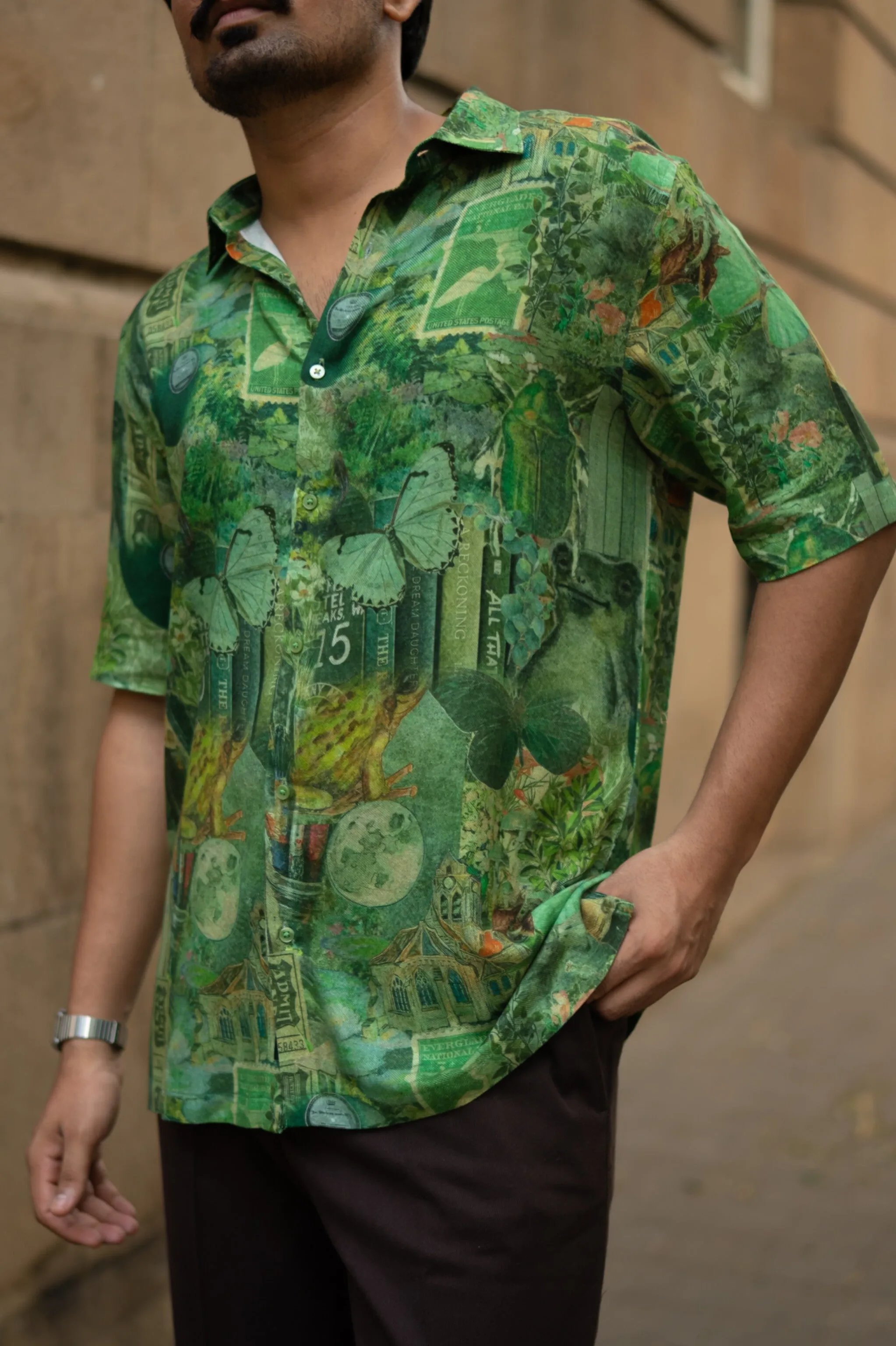 Forest Flow Pure Ecovero (viscose) Short Sleeve Shirt