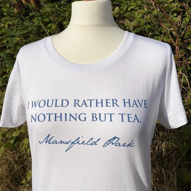 'Mansfield Park' T-Shirt in White