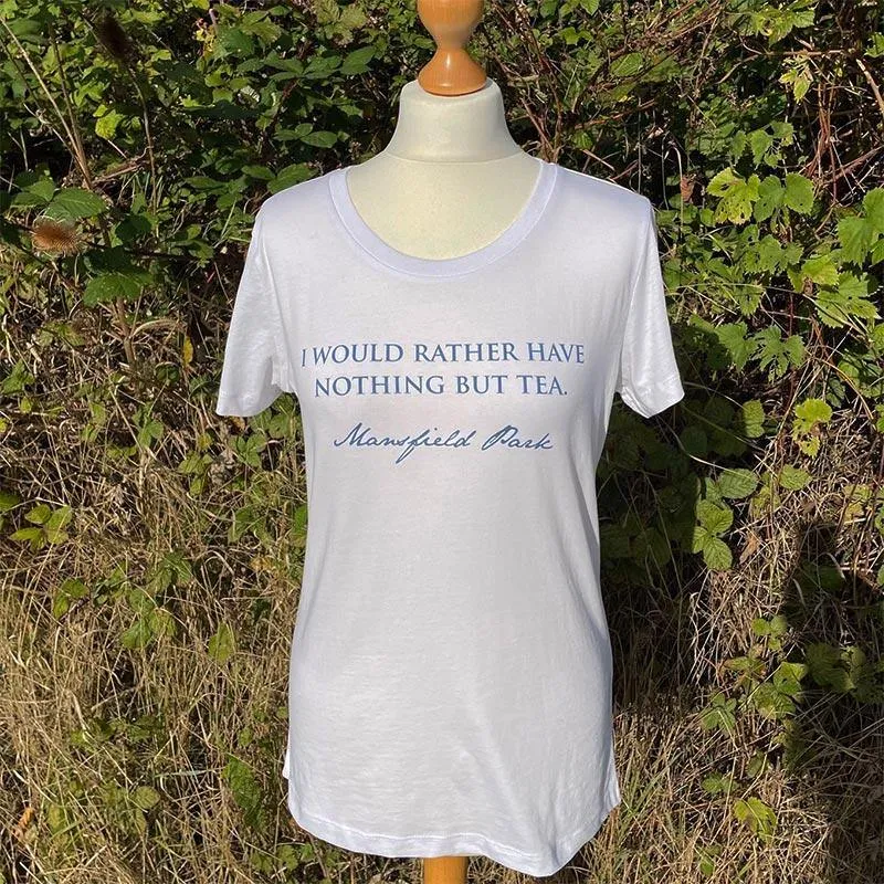 'Mansfield Park' T-Shirt in White