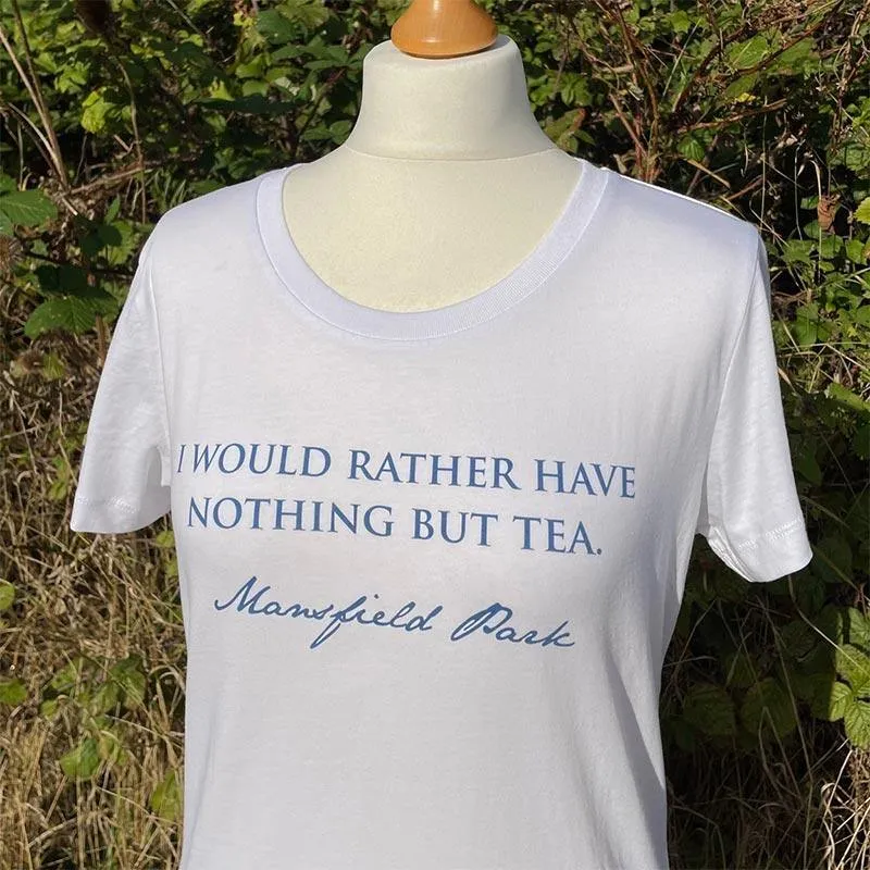 'Mansfield Park' T-Shirt in White
