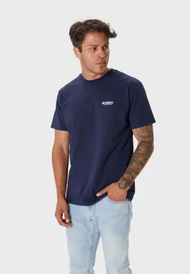 Oldskull Basic Logo T-Shirt Navy Blue