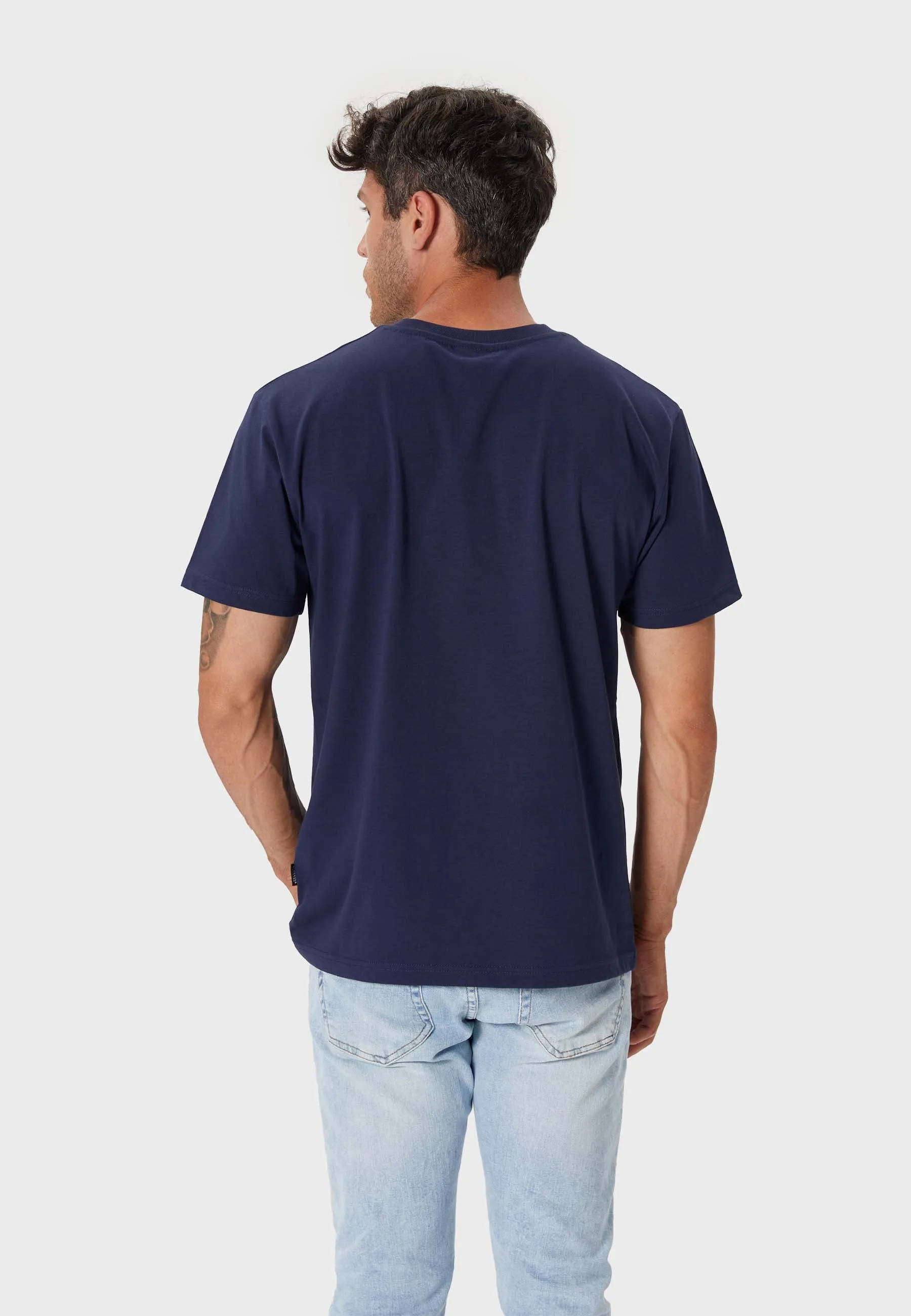 Oldskull Basic Logo T-Shirt Navy Blue