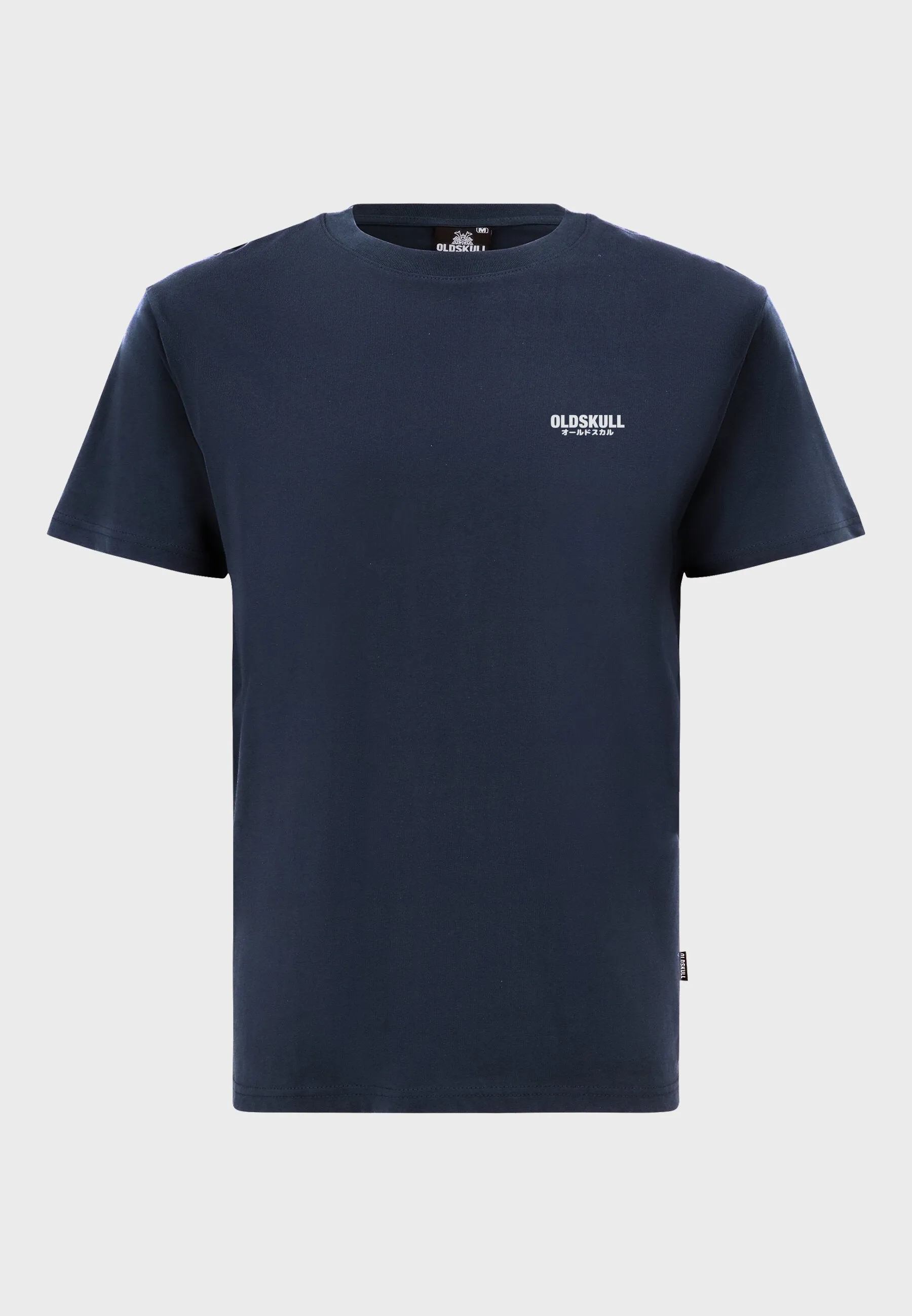 Oldskull Basic Logo T-Shirt Navy Blue