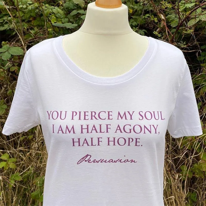 'Persuasion' T-Shirt in White
