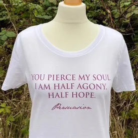 'Persuasion' T-Shirt in White