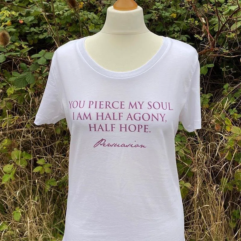 'Persuasion' T-Shirt in White