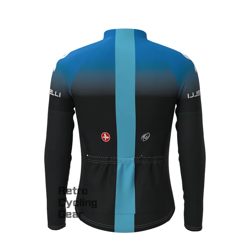 sky Retro Long Sleeve Cycling Kits