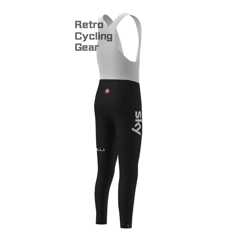 sky Retro Long Sleeve Cycling Kits