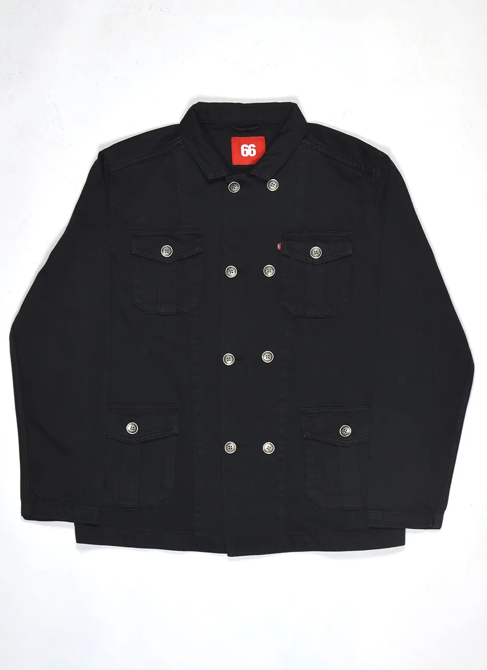The 'Marr' Jacket In Black - Military Utility Inspired by 66 Clothing