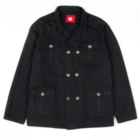 The 'Marr' Jacket In Black - Military Utility Inspired by 66 Clothing